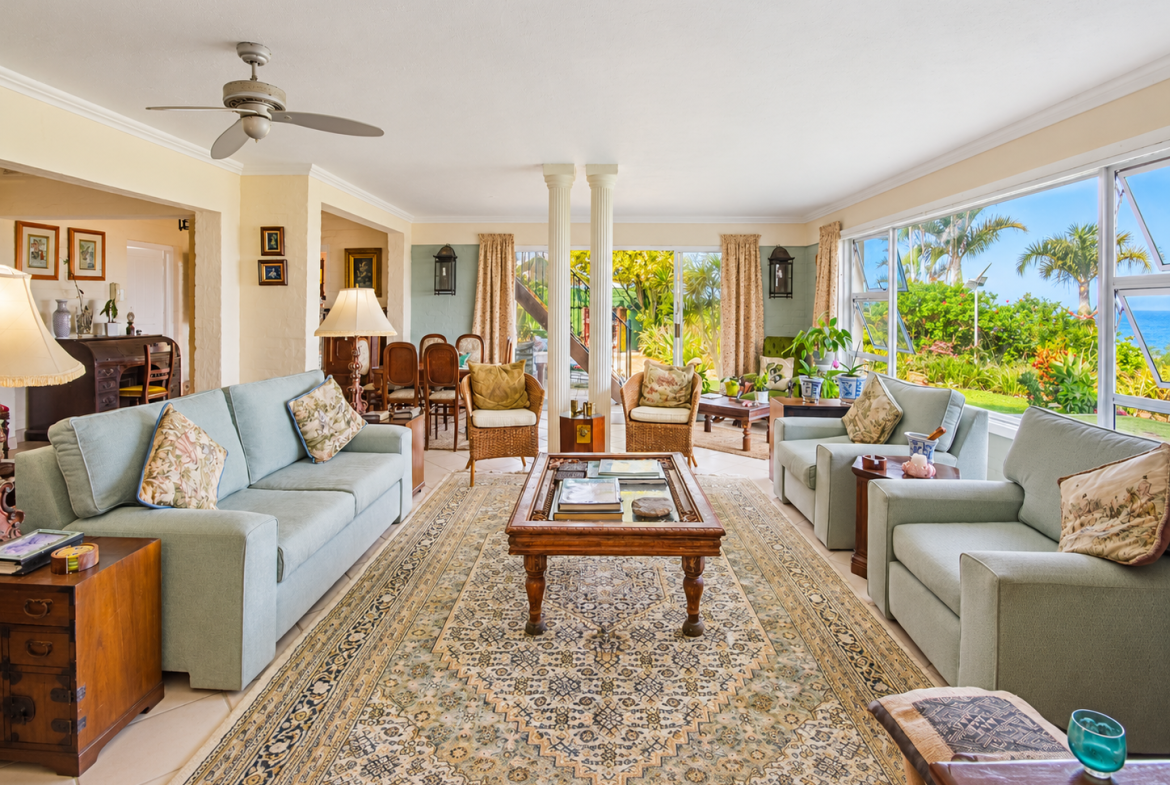 RAMSGATE – MAGNIFICENT OCEAN-VIEW HOME WITH TWO COTTAGES, POOL & BREATHTAKING 180° SEA VIEWS